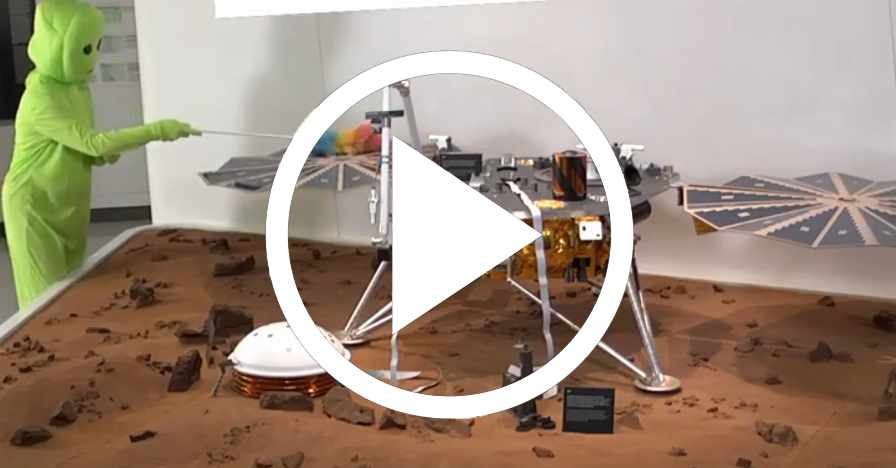 Online museum tours about Mars and the InSight mission
